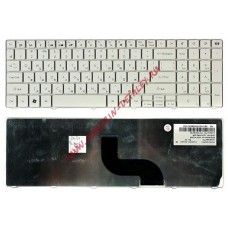 Клавиатура для ноутбука Packard Bell TM81 TM85 TM86 TM87 TM89 LM98 TM94 TX86/NV50 белая
