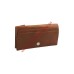 Сумка портмоне универсальная WUW P05 5,8" кожа, коричневая