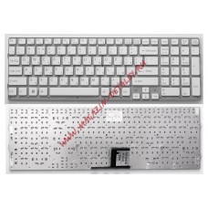 Клавиатура для ноутбука Sony Vaio VPC-EC VPCEC белая