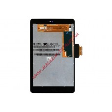Дисплей (экран) в сборе с тачскрином для Google Asus Nexus 7 ME370G ME370TG матрица HV070WX2-1E0 черный