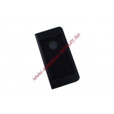 Чехол из эко – кожи X-Fitted Anti-Peeping для Apple iPhone 6, 6s раскладной с окошком, черный