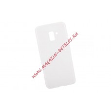 Чехол силиконовый "LP" для Samsung Galaxy A8+ (A730) TPU (прозрачный, европакет)