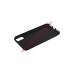 Защитная крышка "LP" для iPhone X "Термо-радуга" коричневая-розовая (европакет)