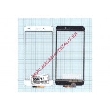 Сенсорное стекло (тачскрин) Huawei Honor 5C белое