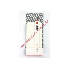 Чехол для iPhone 5/5s/SE "Griffin" раскладной кожаный (белый)