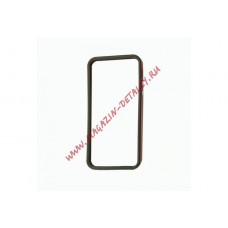 Чехол (бампер) для Apple iPhone 5, 5s, SE красный, черный