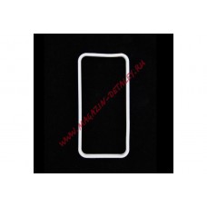 Чехол (бампер) для Apple iPhone 5, 5s, SE синий, белый