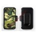 Чехол Ottex Box для Apple iPhone 4, 4S черный, милитари
