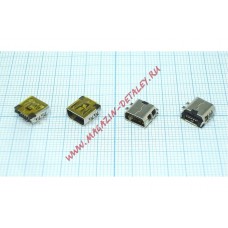 Разъем Micro USB для планшета тип USB 45 (RS-MI004) 5 pin