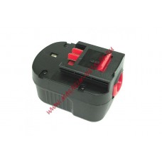 Аккумулятор для BLACK&DECKER (p/n: A12, A12E, A12EX, A12-XJ, FS120B, A1712), 2.0Ah 12V Ni-Cd