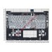 Клавиатура (топ-панель) для ноутбука ASUS VivoBook S300LA серебристая