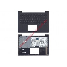 Клавиатура (топ-панель) для ноутбука Asus F453 X453 черная