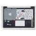 Клавиатура (топ-панель) для ноутбука Asus F453 X453 черная