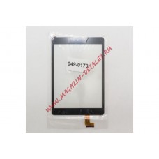 Сенсорное стекло (тачскрин) AD-C-800908-FPC черный