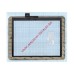 Сенсорное стекло (тачскрин) FPC-CTP-0800-014-1 черный