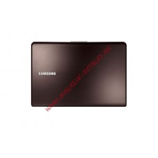 Крышка в сборе с матрицей для ноутбука Samsung NP530U3C-A08RU коричневая