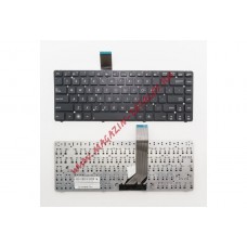 Клавиатура для ноутбука Asus A45, K45A, U44 черная, без рамки