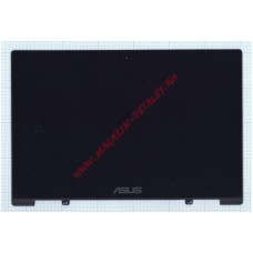 Экран в сборе (матрица + тачскрин) для Asus VivoBook U38N черный