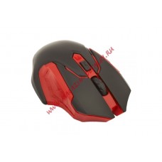 Мышь игровая беспроводная X-04 черная с красным, коробка