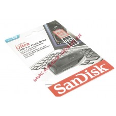 Флешка USB 64Гб SANDISK Ultra, черная