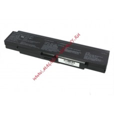 Аккумуляторная батарея VGP-BPS9 для ноутбука Sony Vaio VGN-CR, VGN-AR, VGN-NR, VGN-SZ6, VGN-SZ7 серий 6600mah черная OEM