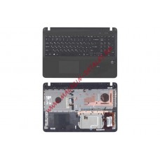 Клавиатура (топ-панель) для ноутбука Sony FIT 15 SVF15 черная с подсветкой