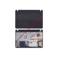 Клавиатура (топ-панель) для ноутбука Sony FIT 15 SVF15 черная