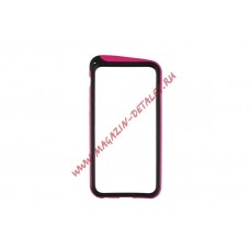 Чехол (бампер) со шнурком NODEA для Apple iPhone 6, 6s темно-розовый