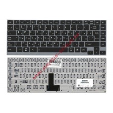 Клавиатура для ноутбука Toshiba Satellite U900, U920T, U840, U800, U800W, Z8, M800, N860, Z830, U835, Z930 черная