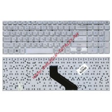 Клавиатура для ноутбука Packard Bell TS11 TV11 TS13 P7YS0 P5WS0 серебро