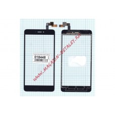 Сенсорное стекло (тачскрин) для Xiaomi Redmi Note 4X черное