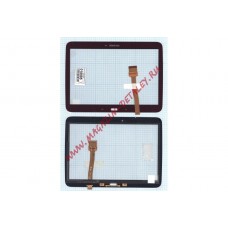 Сенсорное стекло (тачскрин) для Samsung Galaxy Tab 3 10.1 P5200 P5210 красный
