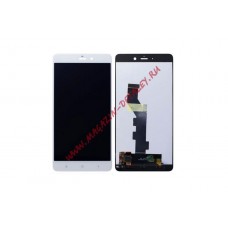 Дисплей (экран) в сборе с тачскрином для Xiaomi Mi Note Pro белый