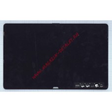 Экран в сборе (матрица LP156WF4(SP)(U1) + тачскрин) для Sony Vaio SVF15 черный с рамкой