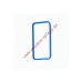 Bumpers для iPhone 5/5s/SE (белый/синий)