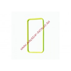 Bumpers для iPhone 5/5s/SE (зеленый/желтый)