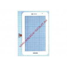 Сенсорное стекло (тачскрин) для Samsung Galaxy Tab P6200 белое
