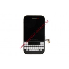 Дисплей (экран) в сборе с тачскрином для BlackBerry Q5 черный