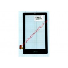Сенсорное стекло (тачскрин) для Acer OLM-070C0109-GG ver.4 черный