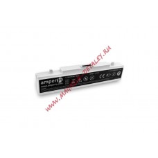 Аккумуляторная батарея AI-R510 для ноутбука Samsung R420 R510 R580 R530 R540 R780 Q320 11.1V 4400mAh (49Wh) Amperin белая