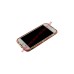 Bumper для Змейка золотая со стразами Apple iPhone 6,6s металл розовый