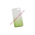 Силиконовая крышка LP для Apple iPhone 5, 5s, SE градиент белый, зеленый, коробка