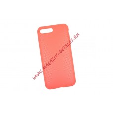 Силиконовый чехол "LP" для iPhone 7 Plus/8 Plus "Silicone Dot Case" (розовый/коробка)