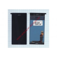 Дисплей (экран) в сборе с тачскрином для Sony Xperia XZ Premium / XZ Premium Dual черный