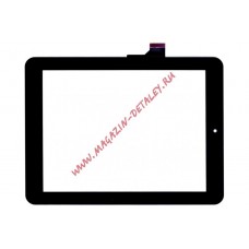 Сенсорное стекло (тачскрин) для Prestigio MultiPad PMP5580C черный 197.5 x 148 мм