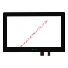 Сенсорное стекло (тачскрин) для ноутбука Asus X102BA 10.1" черное