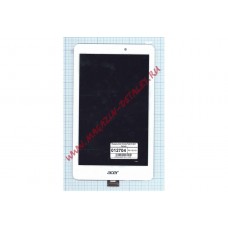 Дисплей (экран) в сборе с тачскрином для Acer Iconia Tab A1-841 белый