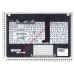 Клавиатура (топ-панель) для ноутбука Asus X401 черная