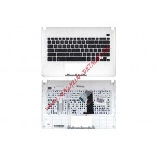 Клавиатура (топ-панель) для ноутбука Asus X301A белая