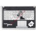 Клавиатура (топ-панель) для ноутбука ASUS X501 черная